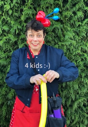 Nel verpakte lucht clown nel verpakte lucht